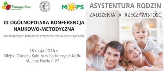 Asystentura rodzin – założenia a rzeczywistość – 18 maja 2016 r.